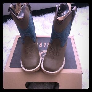 Double Barrel Toddler Boots / new